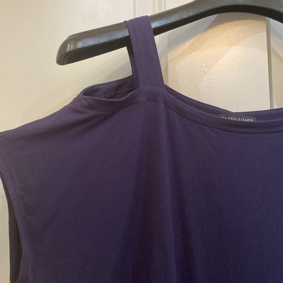 Knit sleeveless tunic with straps - Picture 3 of 10